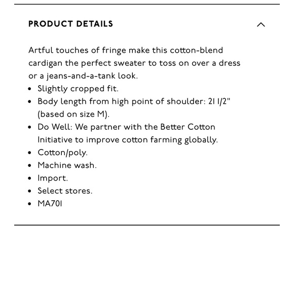 Madewell Chatterton Fringe Cardigan Sweater - Picture 5 of 5